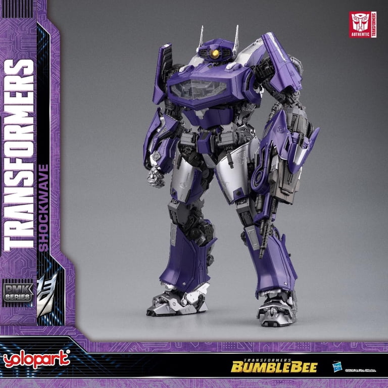YOLOPARK Transformers Toys Shockwave PLAMO,Bumblebee The Movie