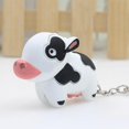 thumbnail image 3 of Fashion Cute Cow LED Keychain with Sound Christmas Children Creative Gift, 3 of 5