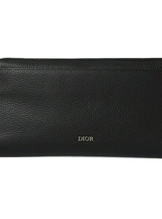 CD Icon Gloves Dior Gray Grained Leather