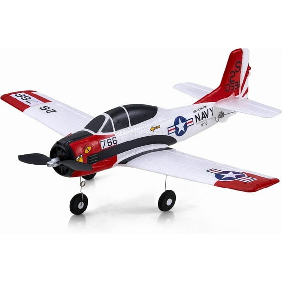 FMS 410mm T-28 Trojan RTF Mini RC Airplane Beginner RC Plane