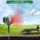 thumbnail image 5 of Repeler de animales salvajes Sensor infrarrojo Solar Recargable al aire libre Control de control interior Equipo ajustable Farmhouse Park Yard Inevent HA059364-00B, 5 of 7
