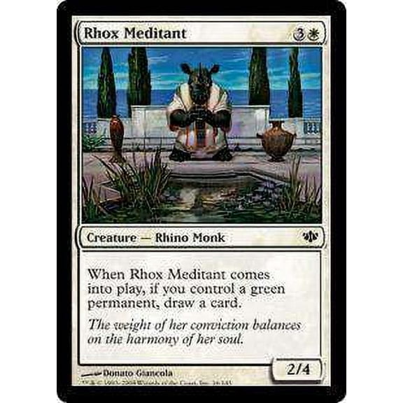 MtG Conflux Common Rhox Meditant (Foil) #16