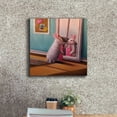 thumbnail image 3 of Epic Graffiti 'Date Night' by Lucia Heffernan, Canvas Wall Art, 18"x18", 3 of 8