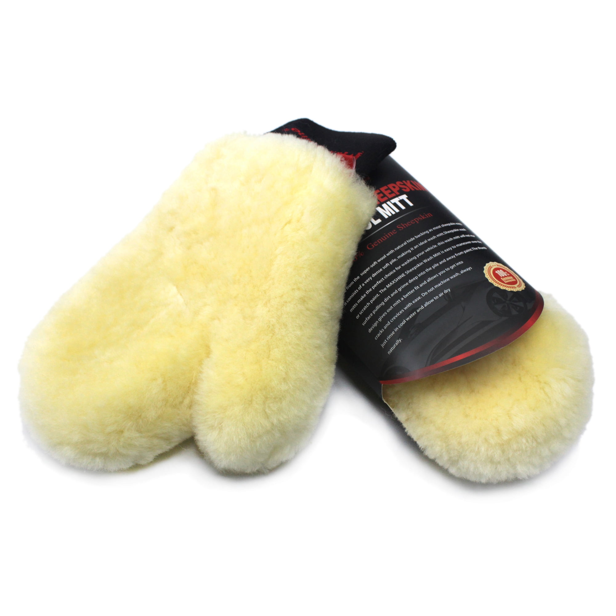 Maxshine Lambswool Wash Mitt Premium