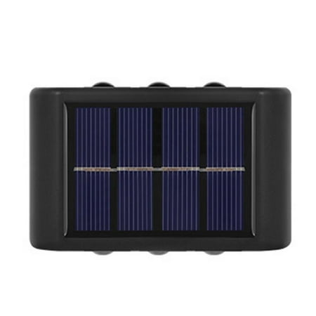 

Solar Wall Lights Outdoor | Outdoor Garden Light | Small Solar Step Light Waterproof Warm Nordic Style Deck Lighting Illuminate Exterior Light Fixture Outdoor