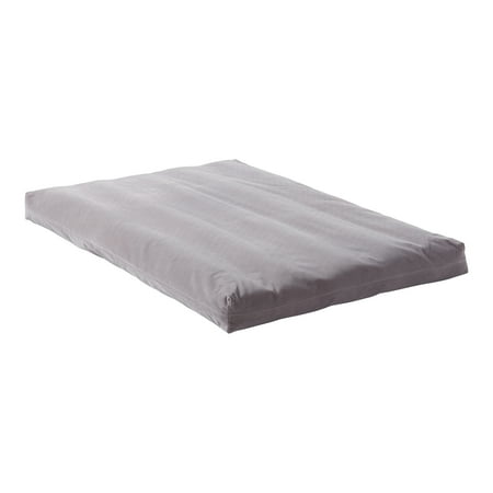 Happy Hounds Cooper Deluxe Reversible Crate Pad, Gray, Large (42" x 28")