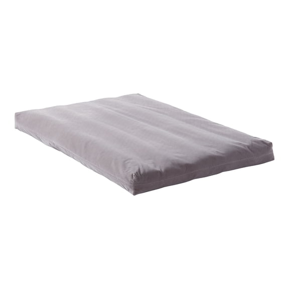 Happy Hounds Cooper Deluxe Reversible Crate Pad, Gray, Large (42" x 28")