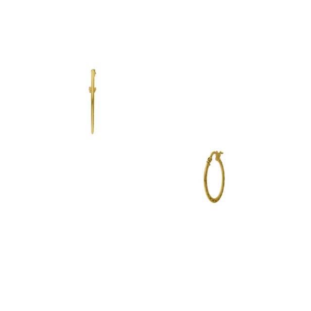 Bizzarro- Arracadas Oro Amarillo. 14K, Modelo: AB2RETY-11 Bizzarro Aretes