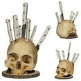 thumbnail image 6 of Yucurem Skull Holder Resin Skeleton Stand Scary Storage Rack for Kitchen Kitchen Supplies (As Shown), 6 of 10