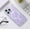 Purple, variant on Hent Case for iPhone 13, Magnetic Charging Case with Iridescent Shell & Glitter Powder, Variants Available, Clear Protective Cover