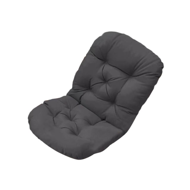 Colaxi High Back Chair Cushion Chair Pad Anti Slip Recliner Cushion Replacement Bleacher Cushion Rocking Chair Cushion with Backrest Dark Gray