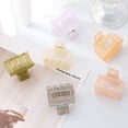 thumbnail image 4 of 6 PCS Hair Clips.Claw Clips for Thick Thin Hair. Hair Clips for Women Girls. 2" Square Claw Clips. Rectangle Hair Jaw Clips. Non-slip Banana Clips Claw Clamps Barretes. Hair, 4 of 5