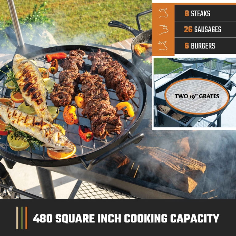 KulfiQ スクエアフォール、手焼きCD Oklahoma Joe's Firecraft Series® Barrel - Walmart.com