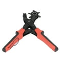 thumbnail image 4 of Perforadora de cinturón profesional multiusos, alicates de perforación manual para cuero, perforadora de agujeros para reloj, bolso, correa, ojal de tela, 4 of 15