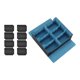 thumbnail image 1 of Caja de baraja de cartas coleccionables, contenedor con cierre magnético, organizador de capacidad para 1800 tarjetas Azul negro, 1 of 8