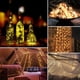 thumbnail image 5 of Guirnaldas de luces solares mejoradas, luces decorativas navideñas de hadas impermeables para exteriores, bodas, hogares, fiestas (blanco cálido), 5 of 5
