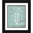 thumbnail image 1 of Murdock, Ramona 15x18 Black Ornate Wood Framed with Double Matting Museum Art Print Titled - Friends Mason Jar, 1 of 4