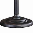 thumbnail image 2 of Benjara BM223703 Metal Body Swing Arm Table Lamp with Conical Mica Shade, Bronze, 2 of 5