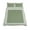 Green, variant on 4 Piece King Sheet Set Cream Greek Key Sheets Set for King Size Bed, Breathable Soft Microfiber Bed Sheets Cooling Geometric Greece Ancient Farmhouse Geo Fitted Sheet Deep Pocket, Pillowcases