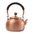thumbnail image 4 of Fiocias Copper Teapot Coffee Pot Handmade with Handle Tea Maker Teawear Hot Water Kettle Styles A, 4 of 9