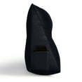 thumbnail image 5 of Triangle Headboard Wedge Cushion, Twin Size 20" x 39" x 8", Black, 5 of 5