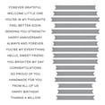 thumbnail image 2 of Spellbinders Betterpress Letterpress Press Plates & Dies Set-Always & Forever Strips 1/Plate & 1/Die, 2 of 6