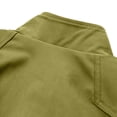 thumbnail image 5 of JTSRKL Mens Stand Collar Windbreaker Jackets Waterproof Loose Fit Outdoor Hiking Bomber Coat No Hood Breathable Streetwear Daily Comfort Top, 5 of 7