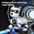 thumbnail image 3 of YKHSG R27 RC Robot Dog 2.4Ghz Smart Talking Walk & Dance Interactive Pet Puppy Robot Dog Remote Voice Control Intelligent Toys (Pink), 3 of 7