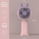 thumbnail image 2 of Mini Handheld Fan Portable, Rechargeable Desktop Electric Usb Fan With Fan Stand, For Home Travel Outdoor, 2 of 5