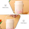 thumbnail image 3 of HONMEET Keep Warm Lunch Box Insulated Food Jar Stainless Steel Travel 1Pack, 3 of 8