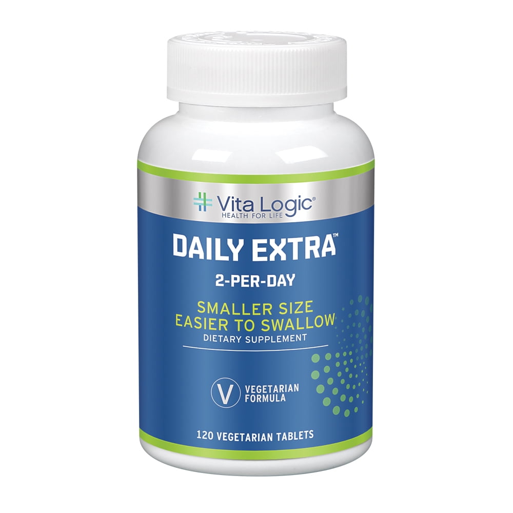 Vita Logic Daily Extra 2 Per Day Multivitamins & Minerals For Energy