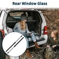 thumbnail image 3 of Unique Bargains Lift Supports Struts for Ford Bronco II Sport Utility 1984-1990 Rear Window Glass Gas Spring Black 2 Pcs, 3 of 7