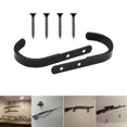 thumbnail image 2 of 2 Pack Shotguns Hanging Hook Holder Guns Storage Display for Rifles, Shotguns, Airsoft Guns Rack Wall Mount Rifle Hanger, 2 of 5