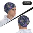 thumbnail image 5 of KLL Lavender Flowers Winter Fall Beanie Knit Hats for Men & Women - Warm & Soft Stylish Toboggan Caps for Cold Weather, 5 of 6