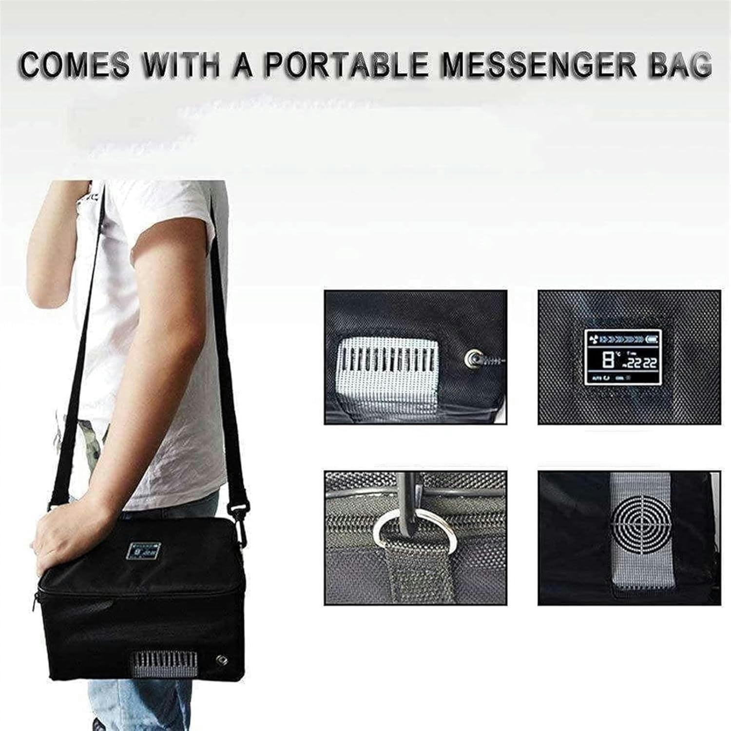 GXCZ Insulin Refrigerator, Insulin Cooler, Portable Car Travel Refrigerator, Cooler And Heater, USB Charging