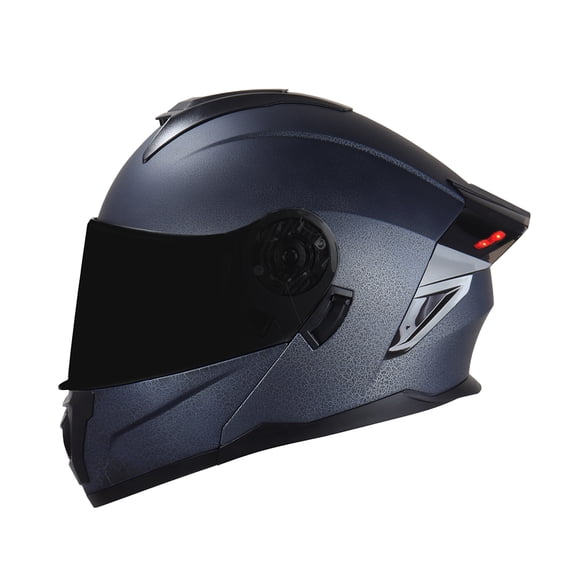 Casco Para Moto Edge Abatible Negro Doble Certificación l