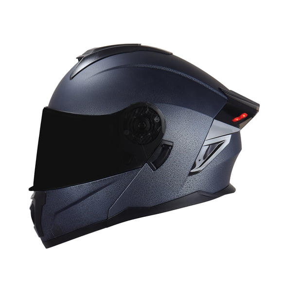 Casco Para Moto Edge Abatible Negro Doble Certificación l