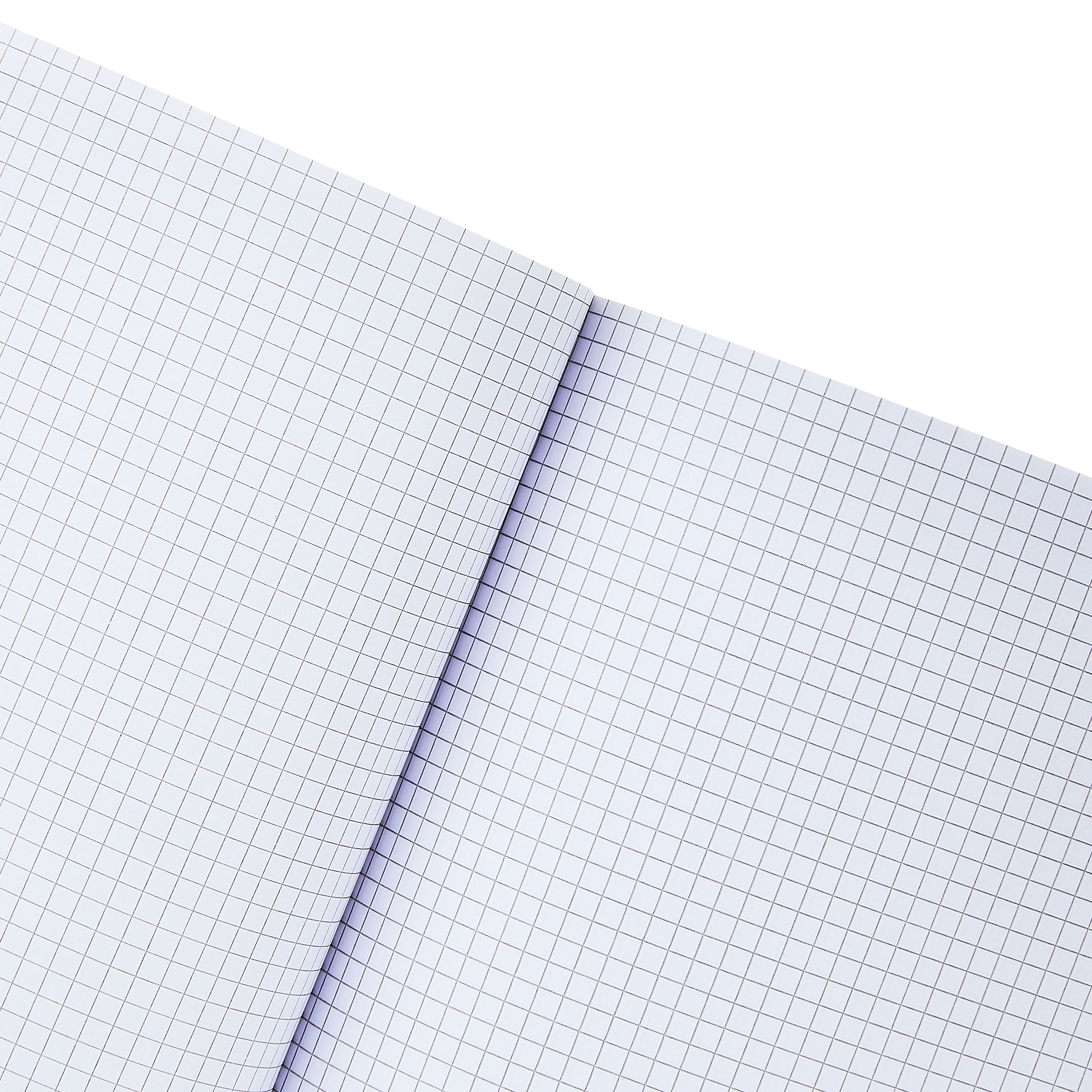 (4 pack) Pen+Gear Composition Book, Grid Ruled, 7.5"x 9.75", Poly Cover, 80 Sheets