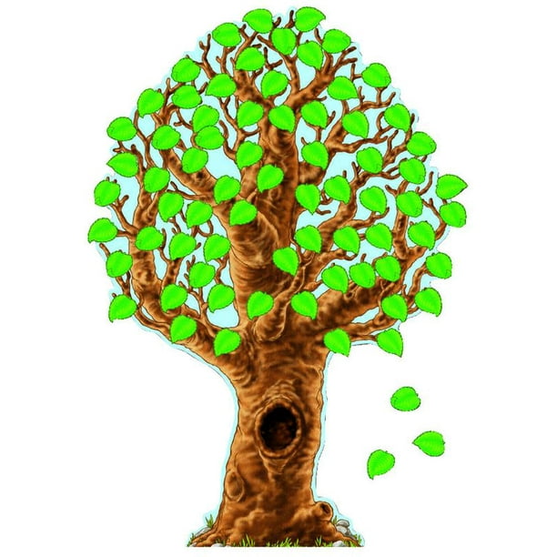 Carson Dellosa Big Realistic Tree Bulletin Board Set, 46 x 70 Inches