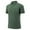 *Army Green, variant on Men's Polos with Short Sleeve, Big and Tall Active Mesh Casual Commuter Work Tops,Purple,Size XL