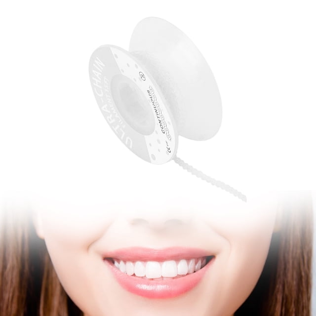 Cadena Elástica De Ortodoncia Dental, Caucho Transparente Resistencia Suficiente Cadena De Ortodoncia Portátil, Flexible, Suave Y Duradera Para Ortodoncia Dental