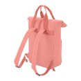 thumbnail image 2 of BagBase - Mochila de solapa enrollada y asas para llevar (Rosa Colorete), 2 of 3