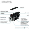 thumbnail image 3 of 6V 1.3Ah SLA BATTERY LEOCH DJW6-1.2 T1 F1 6V1.3AH 6V1.4AH 6V1.2AH LP6-1.4 - 4 Pack, 3 of 6