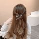 thumbnail image 4 of Pinza para el pelo con diamantes de imitación, pinza para el flequillo, horquilla, accesorios para el cabello para mujeres y niñas., 4 of 5