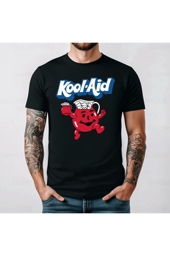 Kool Aid The Retro Drink Brand Made In The USA Fan Graphic Art Graphic,for men & women up to 5XL