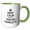 Green/White, variant on 3drose, Keep Calm and Let Tristan Handle It - Funny Personal Name, 15oz Mug