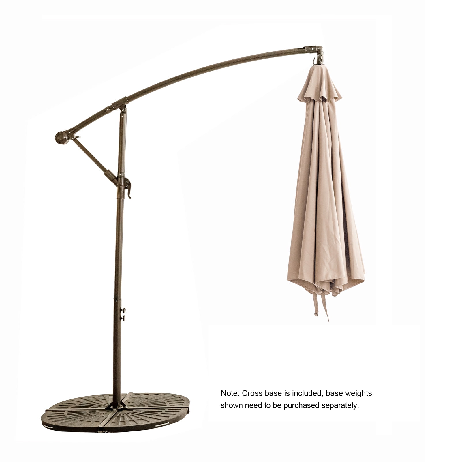 c hopetree offset patio umbrella C-Hopetree 7.5 ft Outdoor Market Table with Tilt, Beige Price Depot Amazon.com : C-Hopetree 10 ft