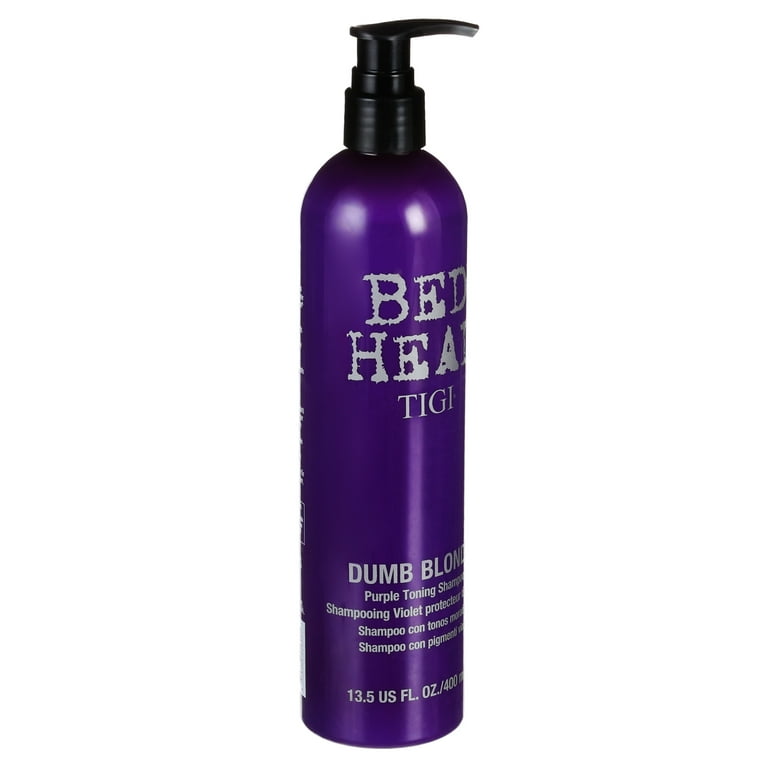 Tigi Bed Head Dumb Blonde Purple Toning Shampoo 13.50 Oz