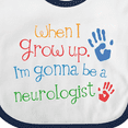 thumbnail image 4 of Inktastic Neurologist Future Boys or Girls Baby Bib, 4 of 4