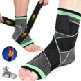 thumbnail image 1 of Ankle Brace For Plantar Fasciitis Support, Compression Sock Adjustable Strap For Heel Spur Achilles Tendonitis Sprained Ankle, Heel Pain Relief s20241, 1 of 5